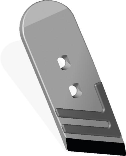 Image sur Pointe carbure droite