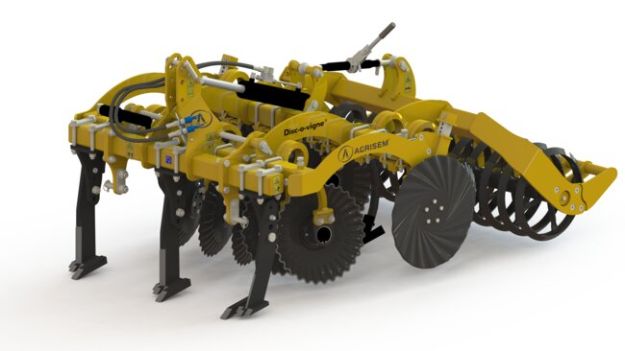 Image sur Déchaumeur à disques indépendants pour vignes